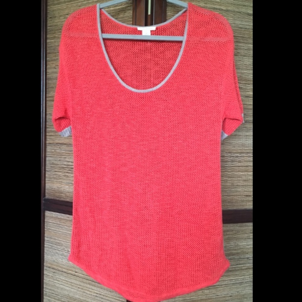 White + Warren Netted Shirt